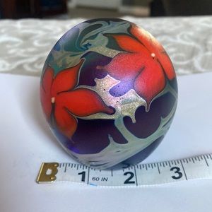 - Vandermark signed Paperweight. 1977